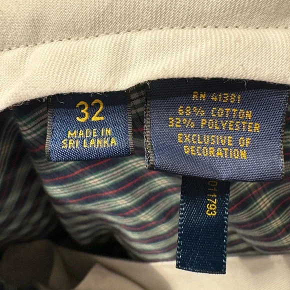 Polo Ralph Lauren Plaid Shorts Men’s Size 32 Preppy - Picture 5 of 5